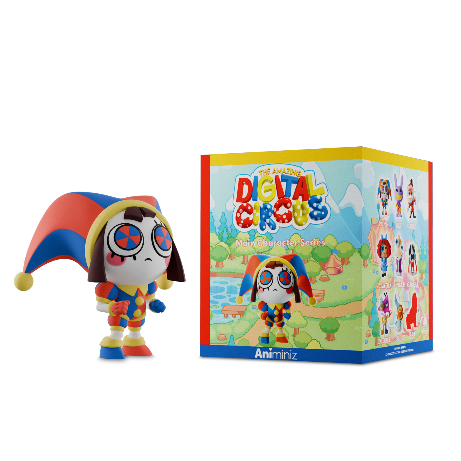 Digital Circus Animiniz: Main Character Series