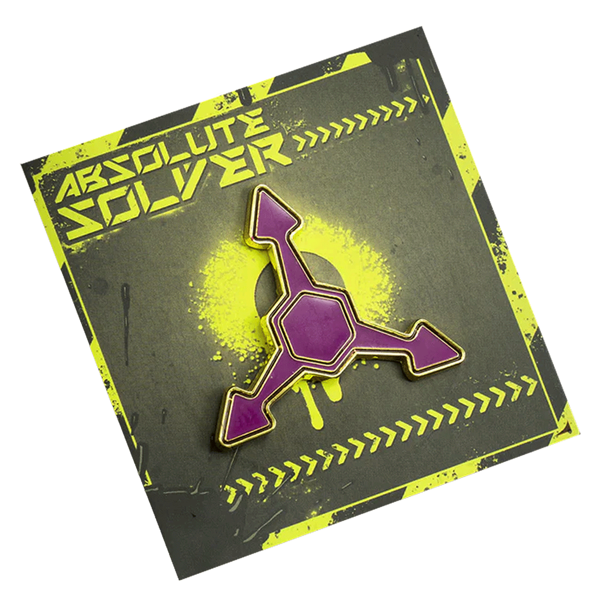 Absolute Solver Pin – Glitch Productions Store