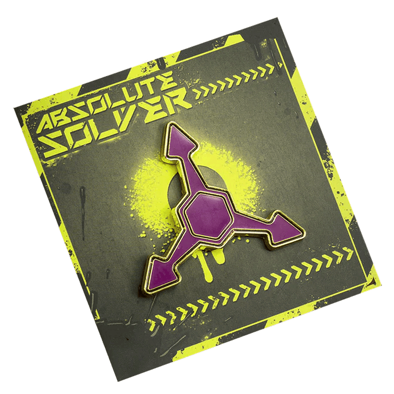 Absolute Solver Pin – Glitch Productions Store
