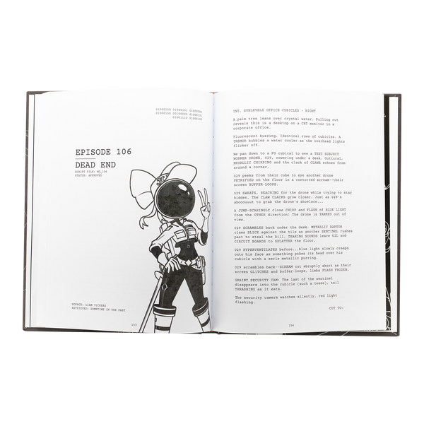 Murder Drones Script Book