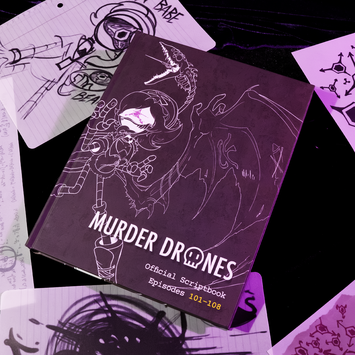 Murder Drones Script Book
