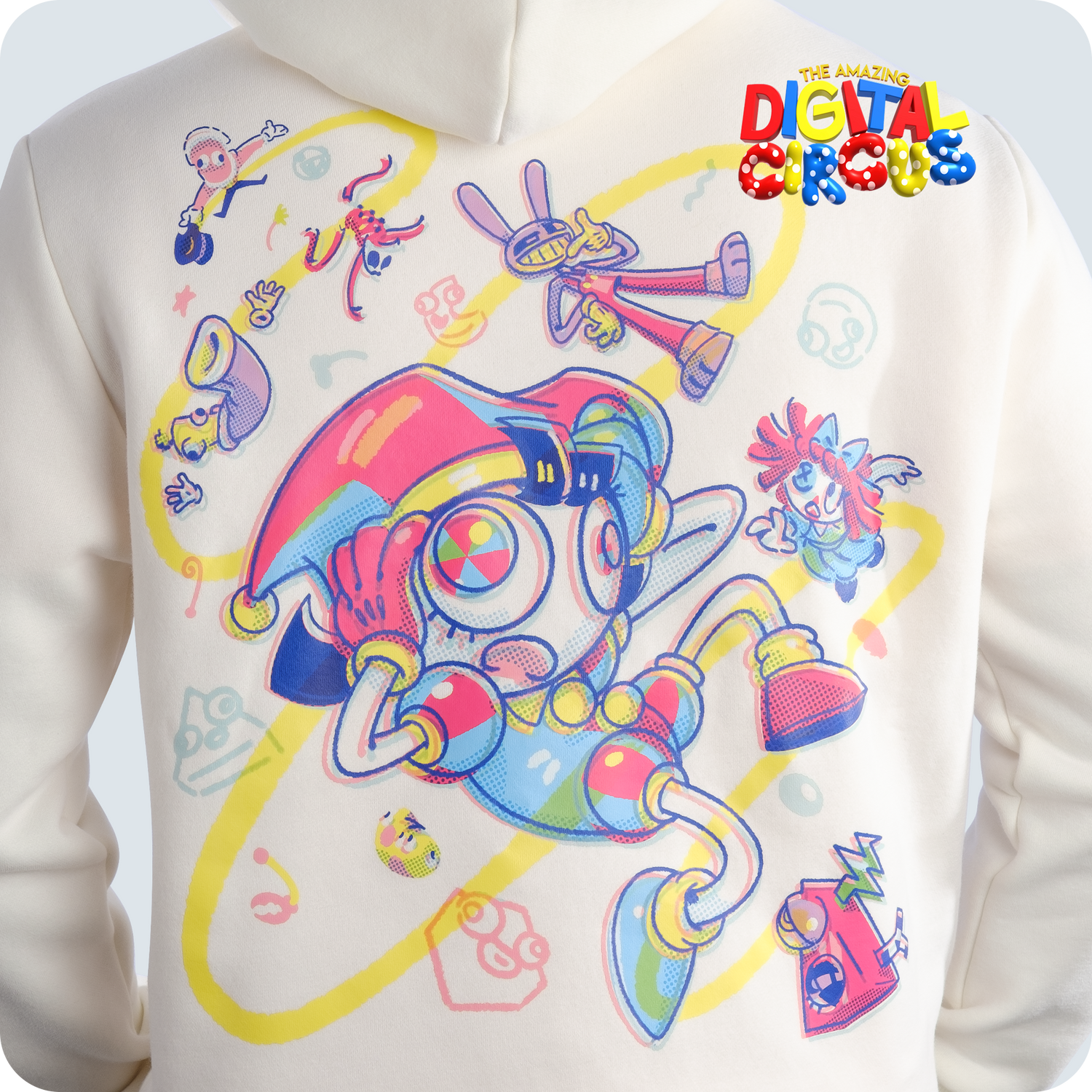 Blusão com capuz Colapso Cromático