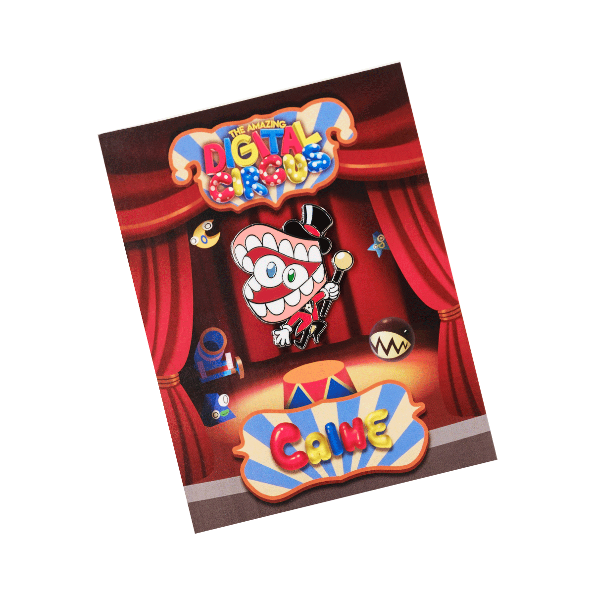 Caine Pin – Glitch Productions Store