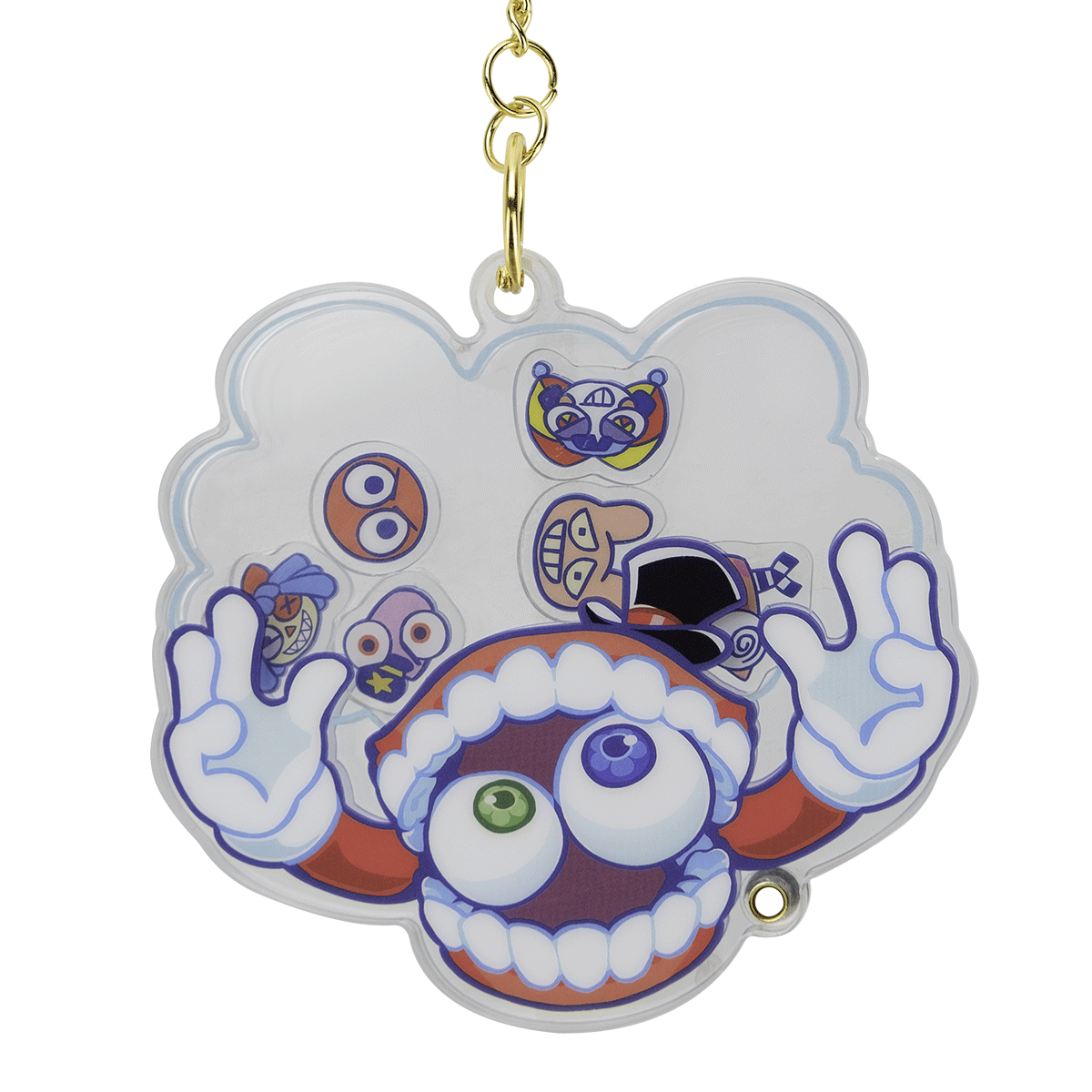 Caine Shaker Keychain – Glitch Productions Store