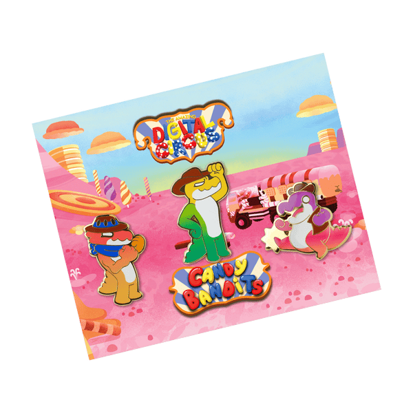 Candy Bandit Pins