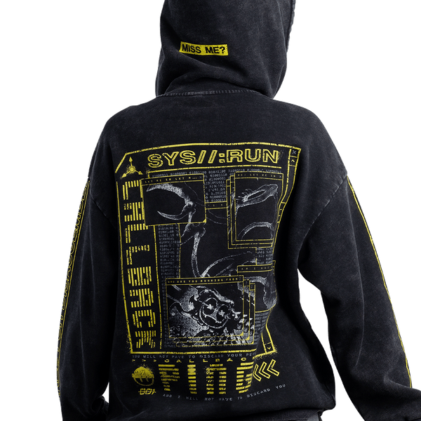 Blusão com capuz Ping de Retorno da Cyn