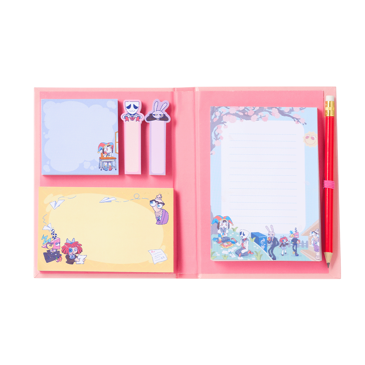 Digital Circus Anime Stationery Set