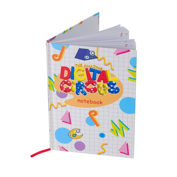 Caderno de O Incrível Circo Digital