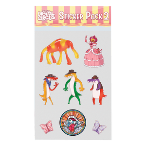 Digital Circus Sticker Pack 2