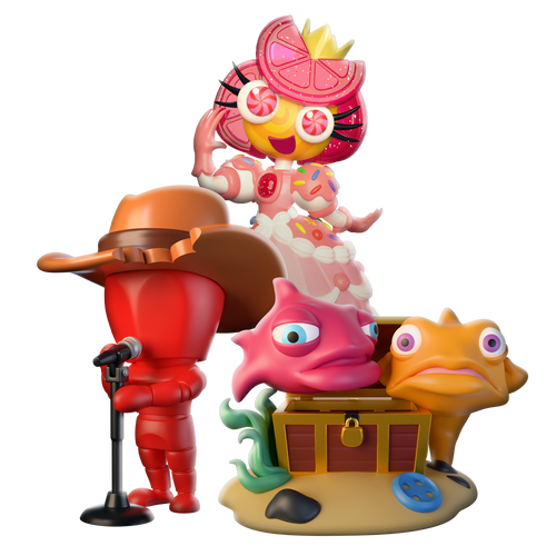 ONE FIGURINE PER BOX