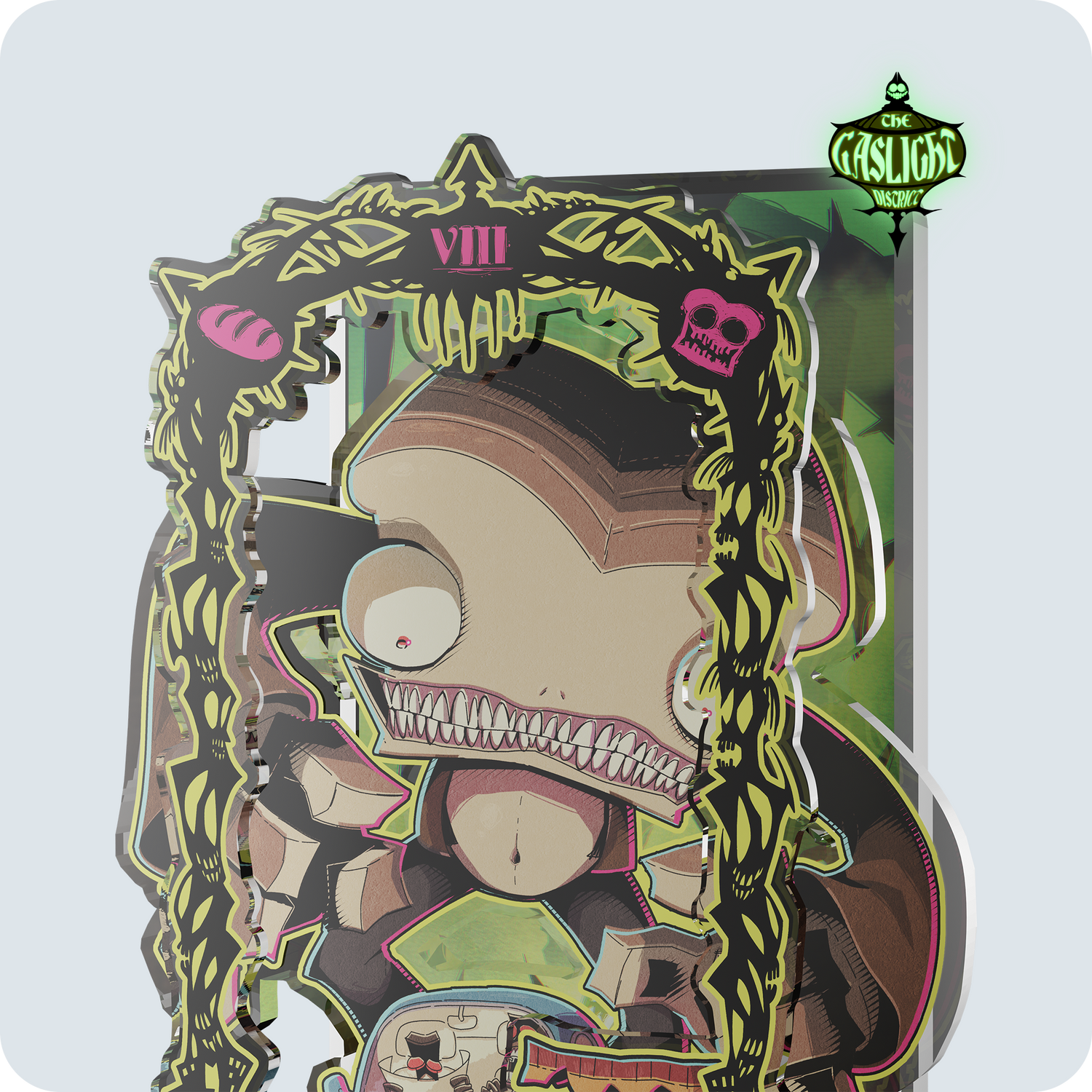 Painel de acrílico do Desmiolado