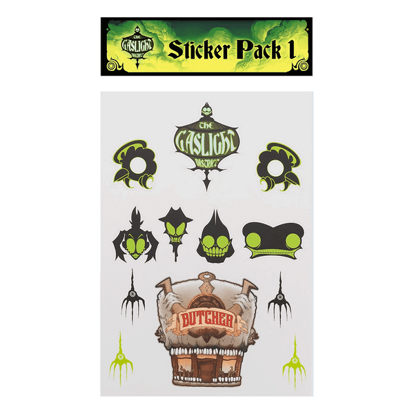 Gaslight District Sticker Set