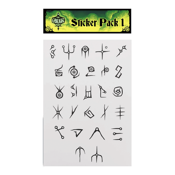 Gaslight District Sticker Set