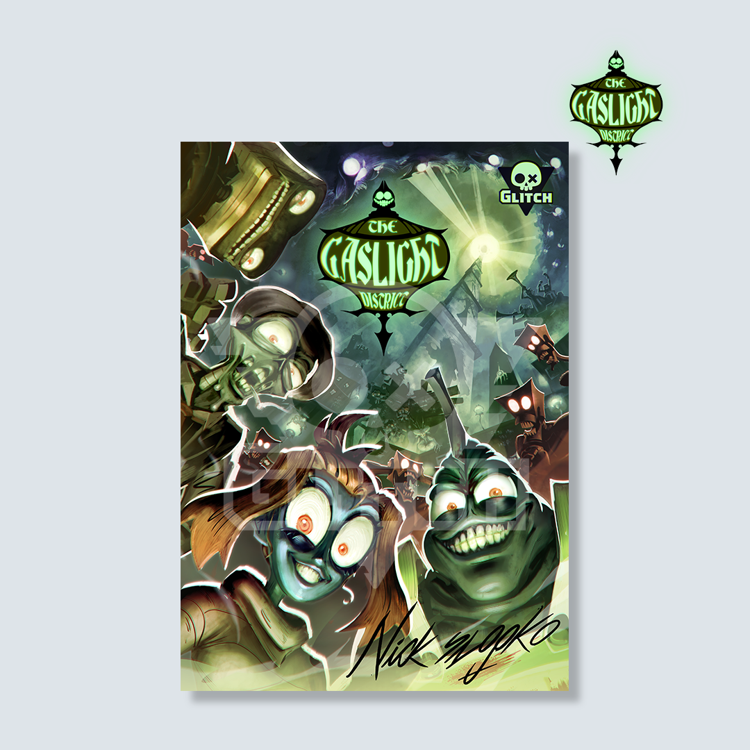 Pôster de O Distrito dos Lampejos