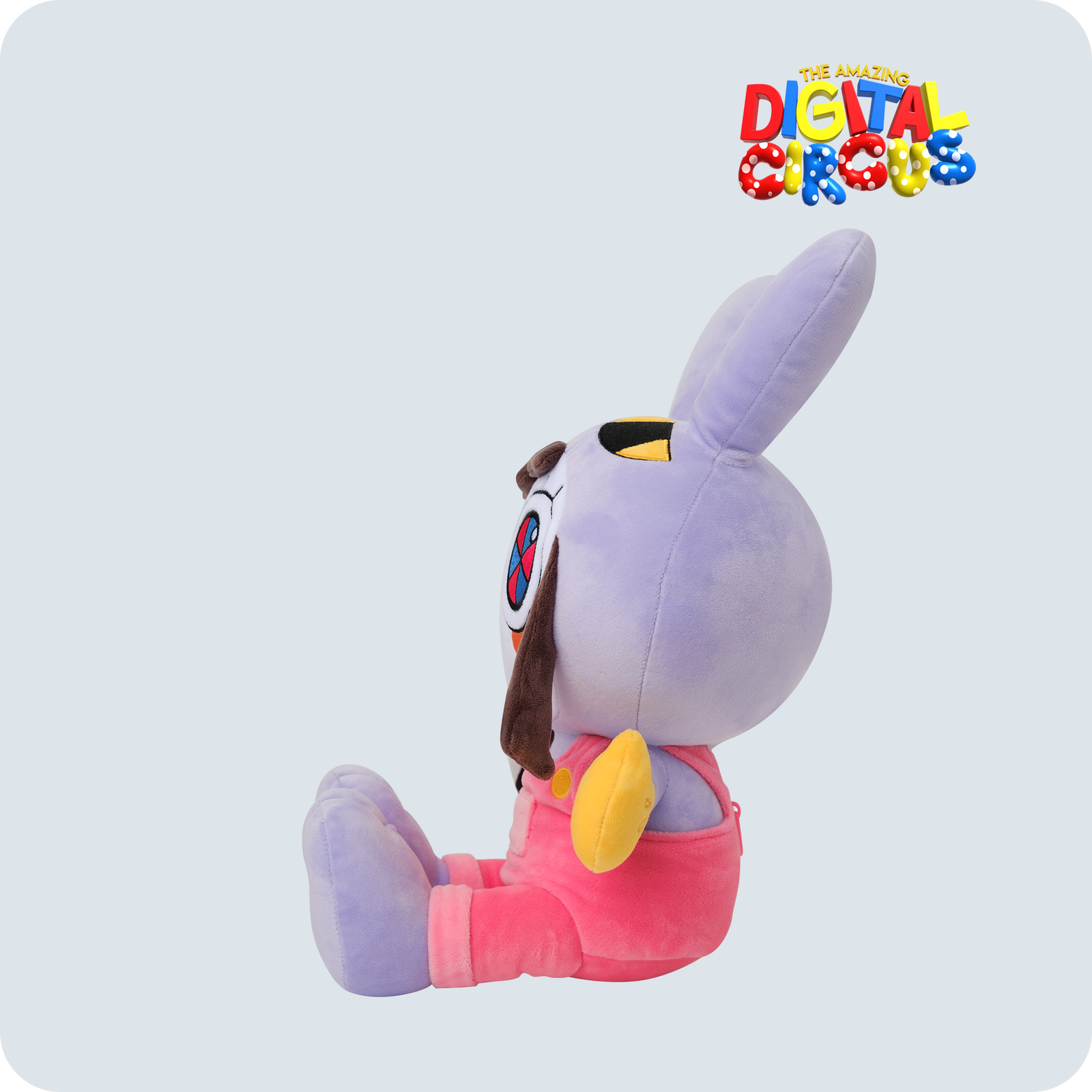 Pelúcia da Pomni com traje do Jax