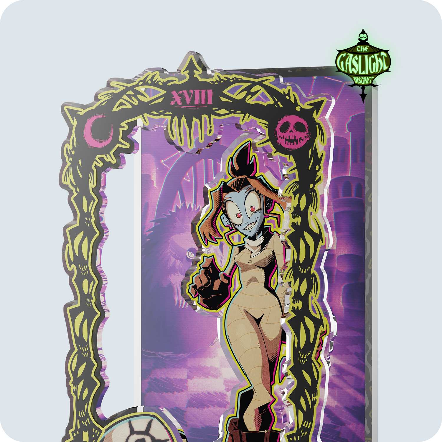 Painel de acrílico da Mel