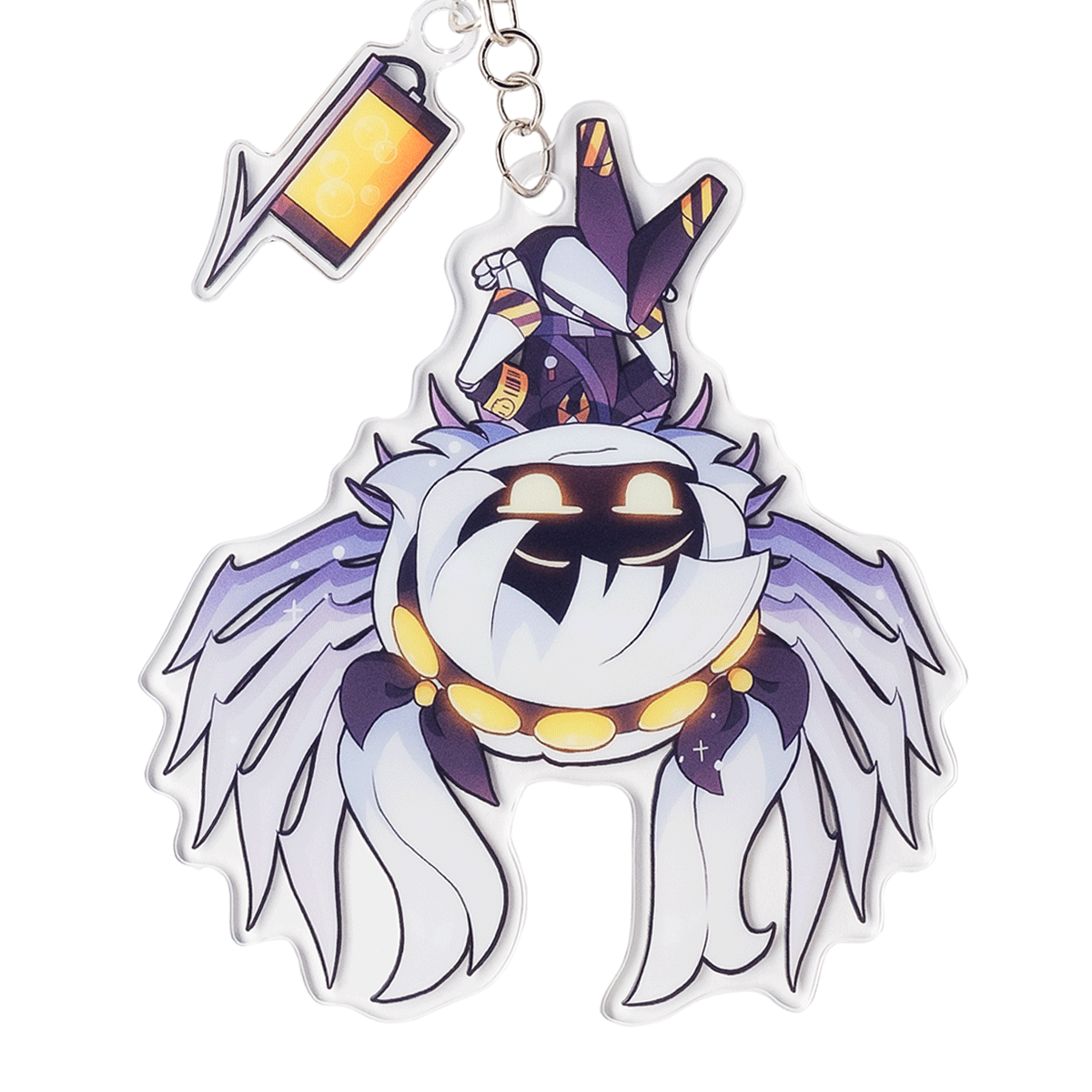 J Hang Tail Keychain