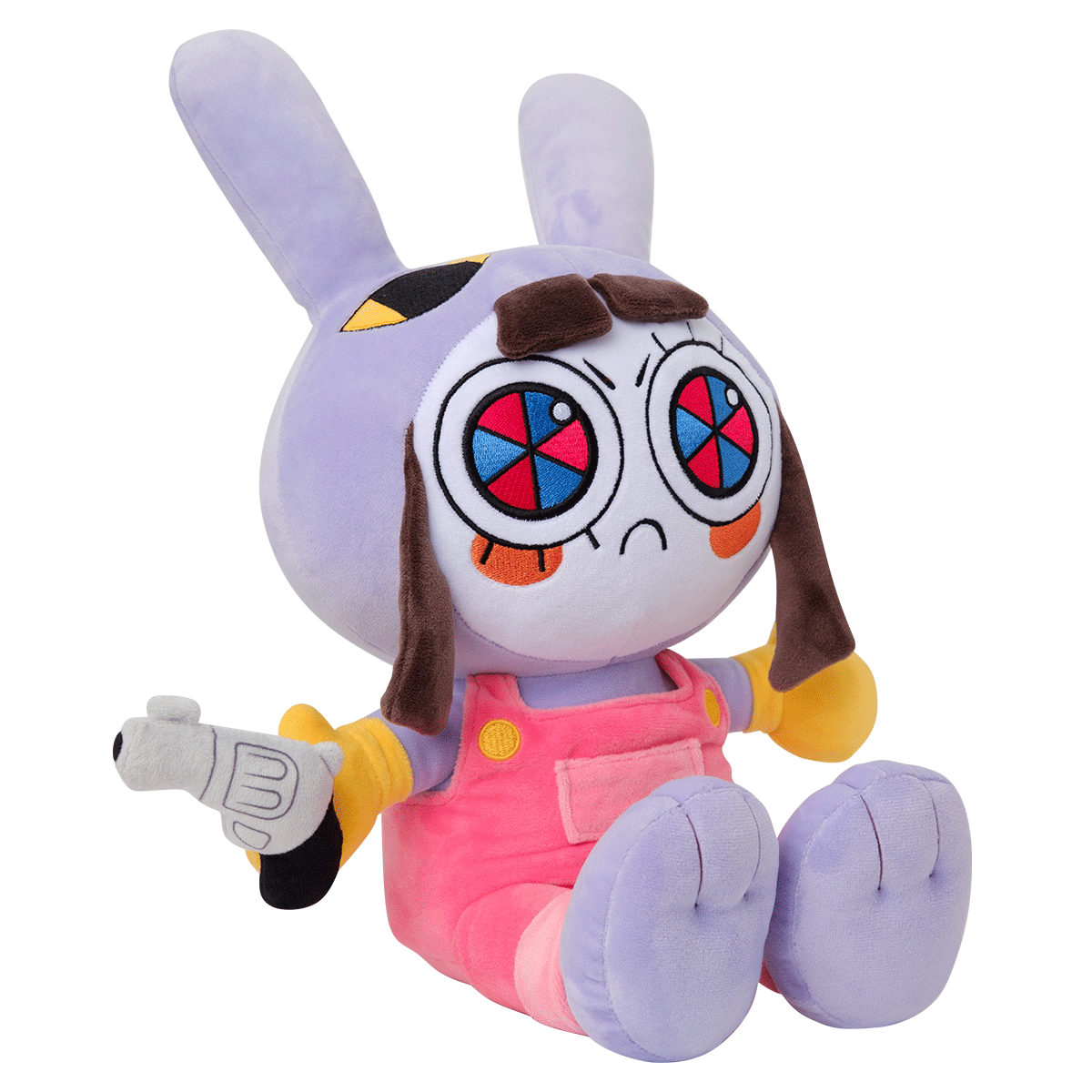 Pelúcia da Pomni com traje do Jax