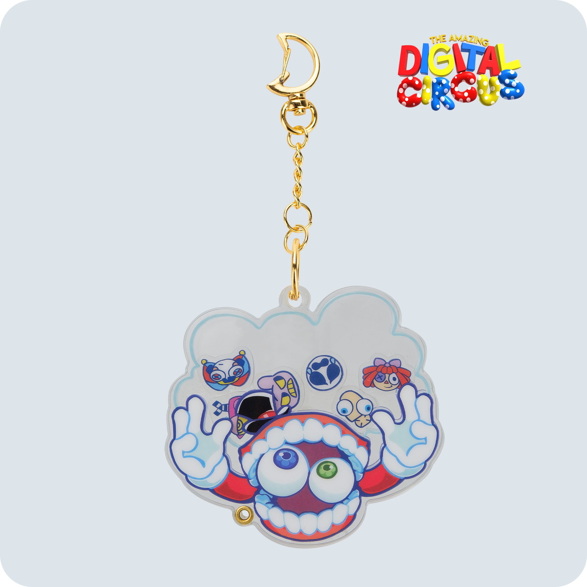 Caine Shaker Keychain – Glitch Productions Store
