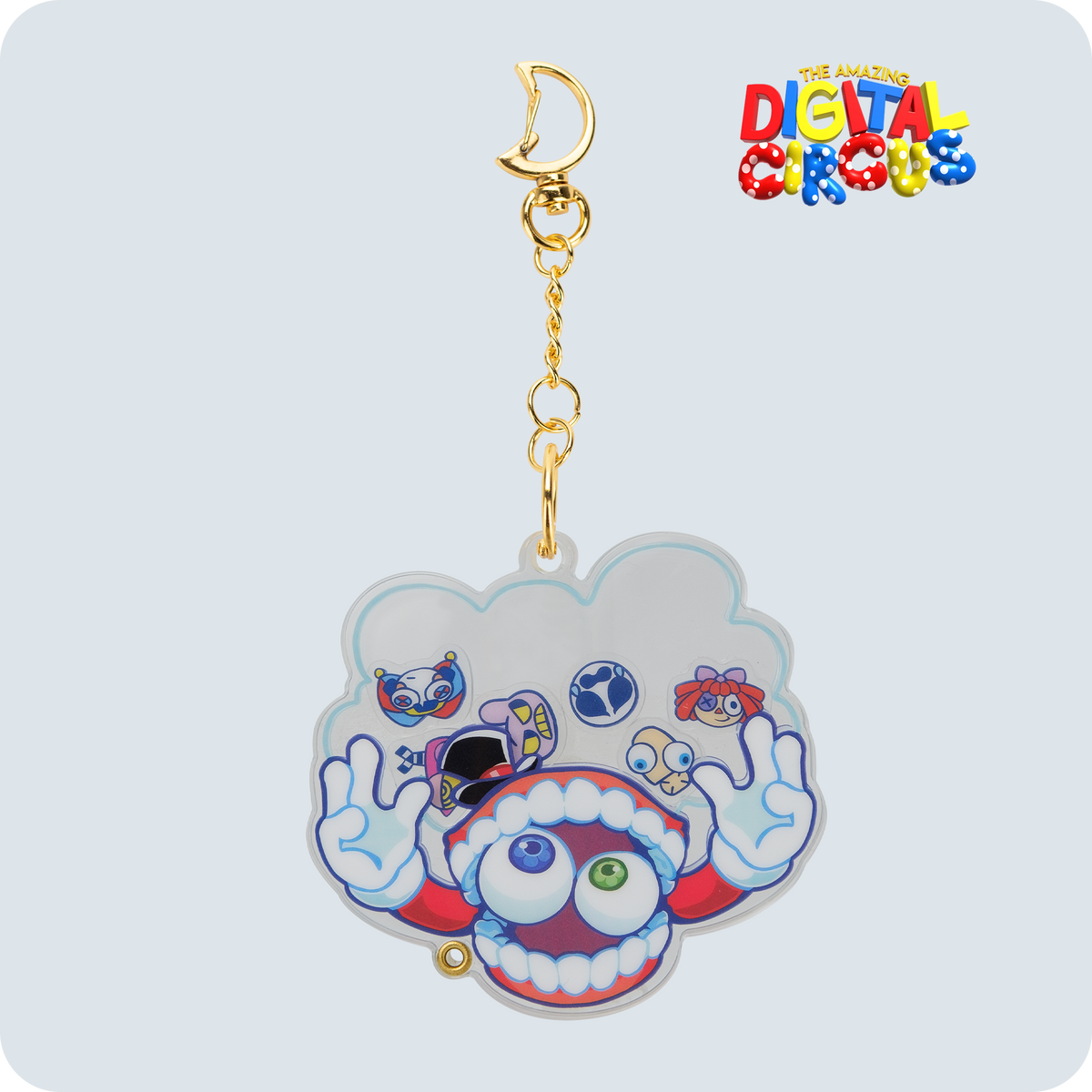 Llavero de burbuja de pensamientos de Caine