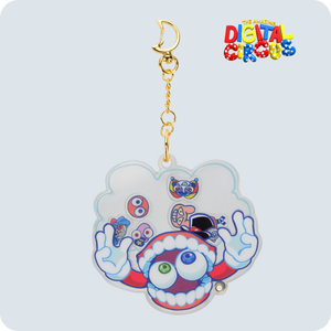 Llavero de burbuja de pensamientos de Caine