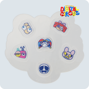 Llavero de burbuja de pensamientos de Caine