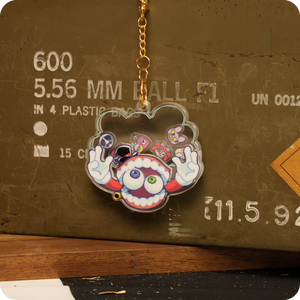 Llavero de burbuja de pensamientos de Caine