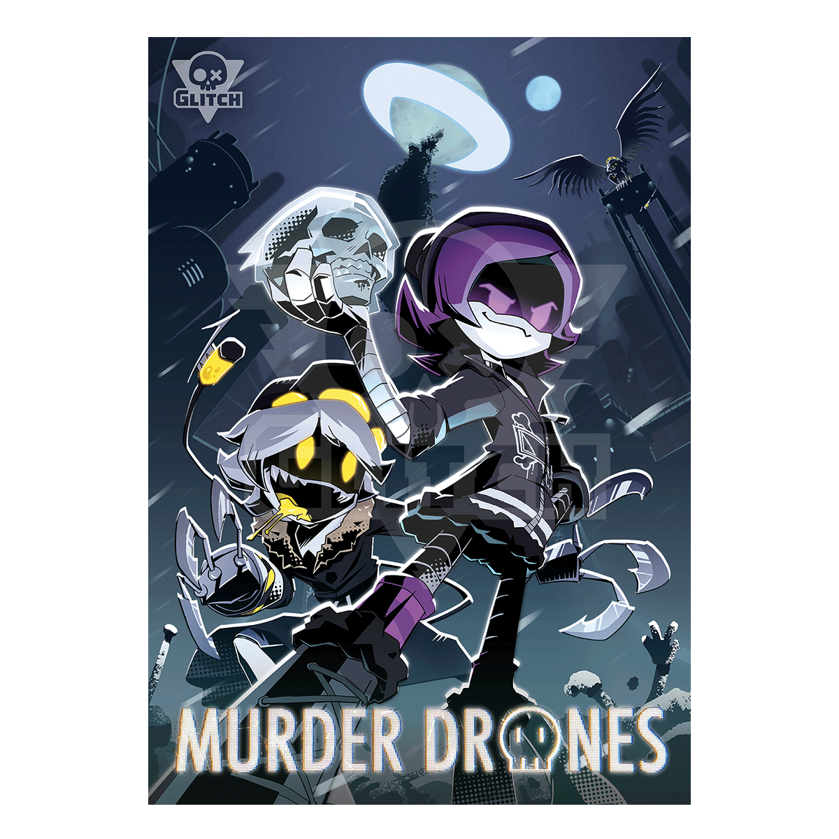 Murder Drones Poster Glitch Productions Store murder-drones-poster-glitch-productions-store