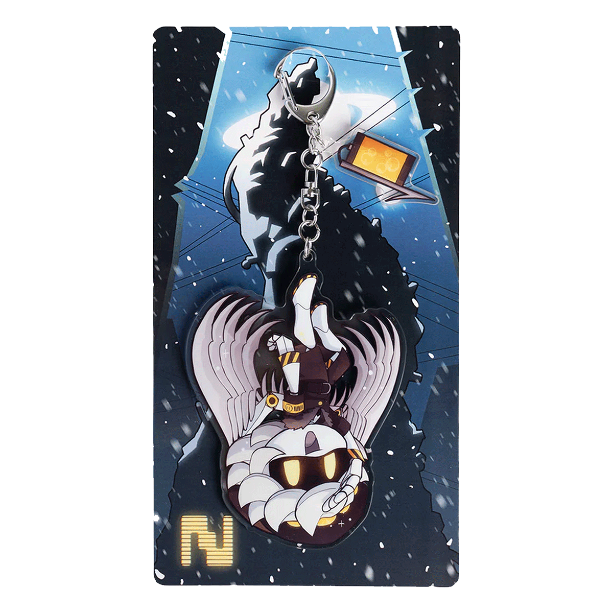 N Hang Tail Keychain