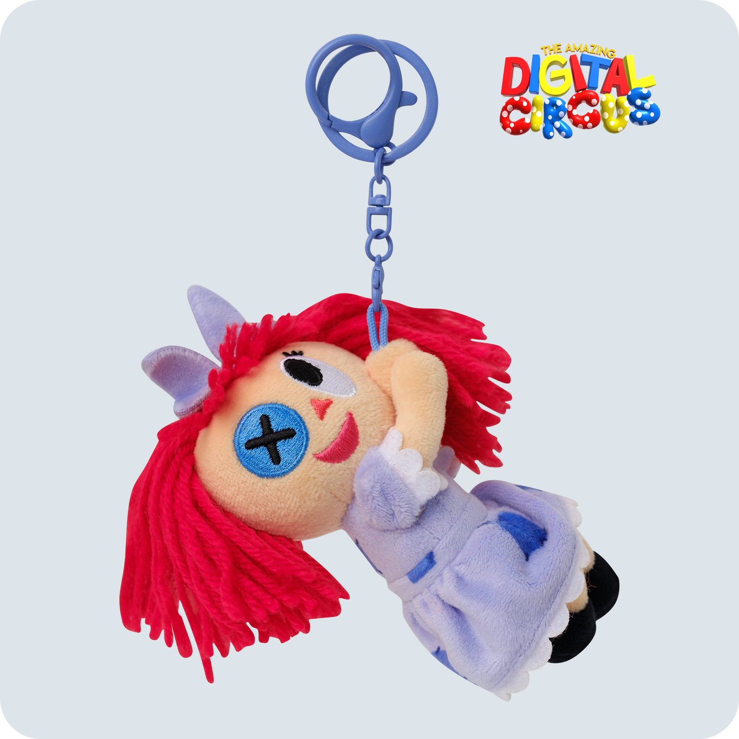 Chaveiro de pelúcia da Rágata