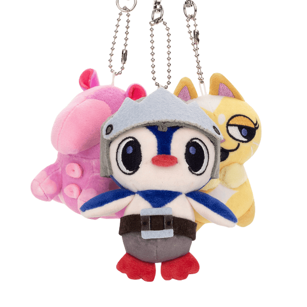 Space Trio Plush Keychains