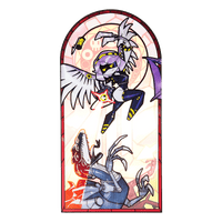 V, Angel of Death Acrylic Stand