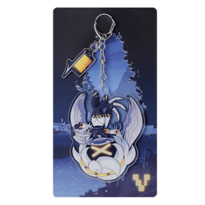 V Hang Tail Keychain