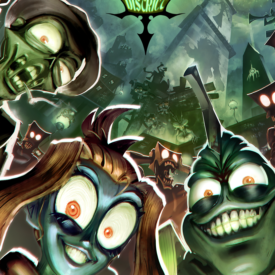 Pôster de O Distrito dos Lampejos